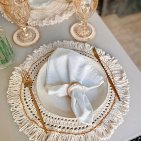 Conjunto de  24 Talheres Dourados Gold Glamour Em Aço Inox -Compre 1 Leve 2