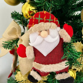 Pingentes de Natal Elk Antler – Charme Rústico para sua Árvore