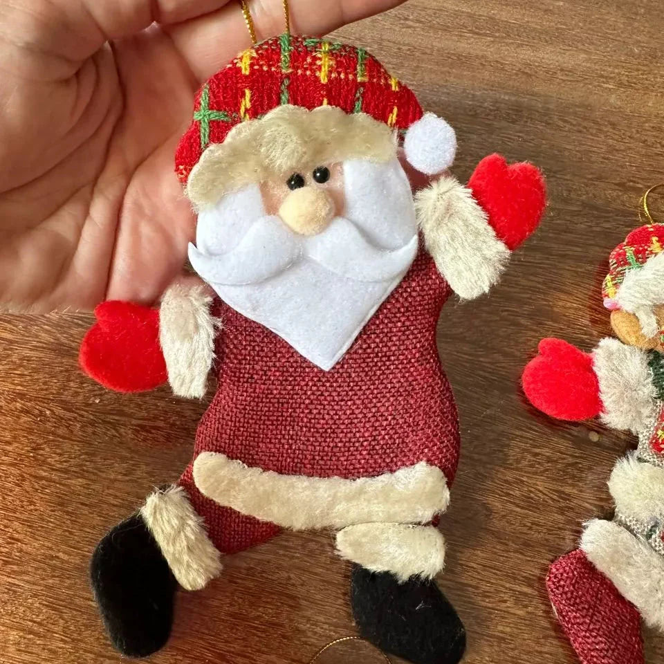 Pingentes de Natal Elk Antler – Charme Rústico para sua Árvore