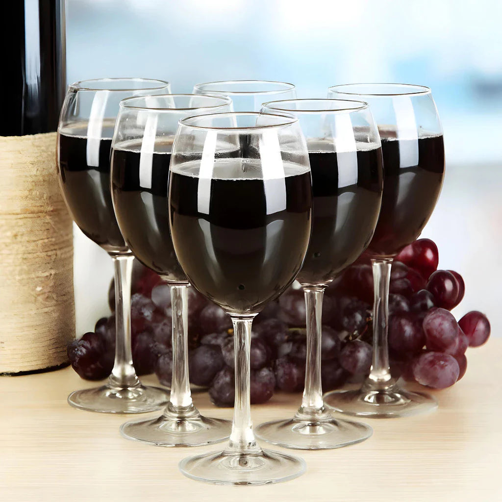 Jogo de Taças para Vinho de Cristal 580ml – Para Quem Sabe Que Cada Detalhe Fala