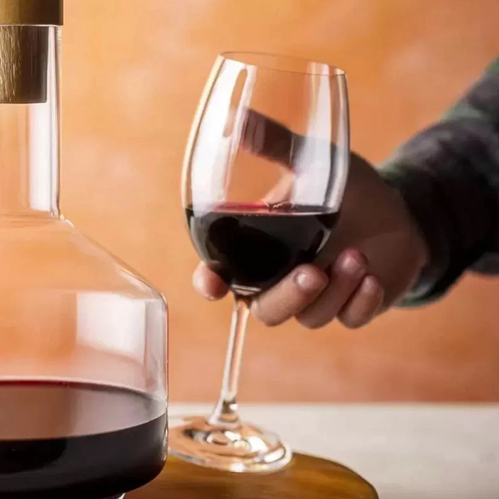 Jogo de Taças para Vinho de Cristal 580ml – Para Quem Sabe Que Cada Detalhe Fala