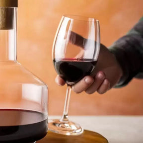 Jogo de Taças para Vinho de Cristal 580ml – Para Quem Sabe Que Cada Detalhe Fala